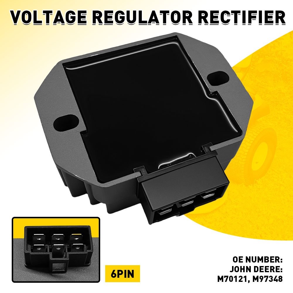 Voltage Regulator Rectifier Assembly For Kawasaki & John Deere Motorcycle Engine