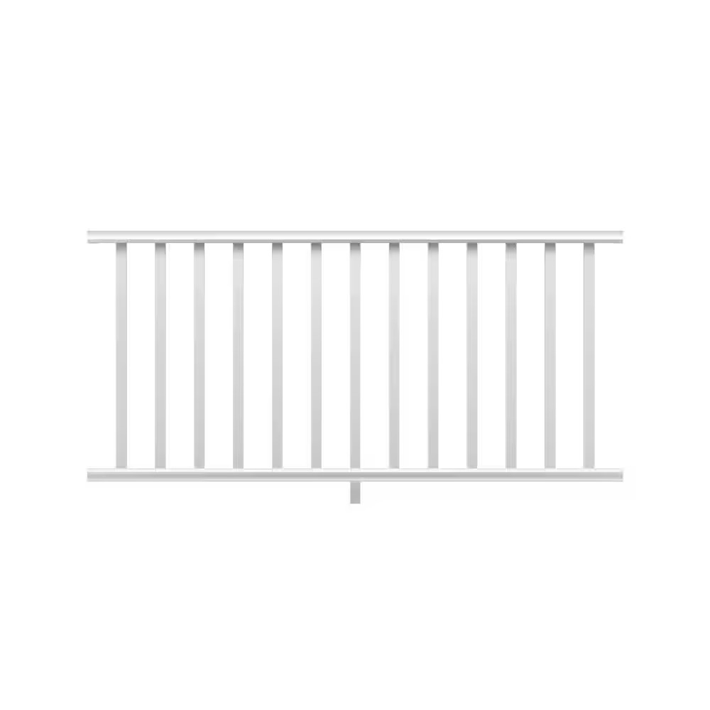 Armorguard Regency 70 In. White Composite Rail Kit
