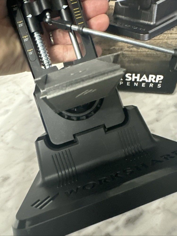 Work Sharp Black ‎Precision Adjust Knife Sharpener WSBCHPAJ Used