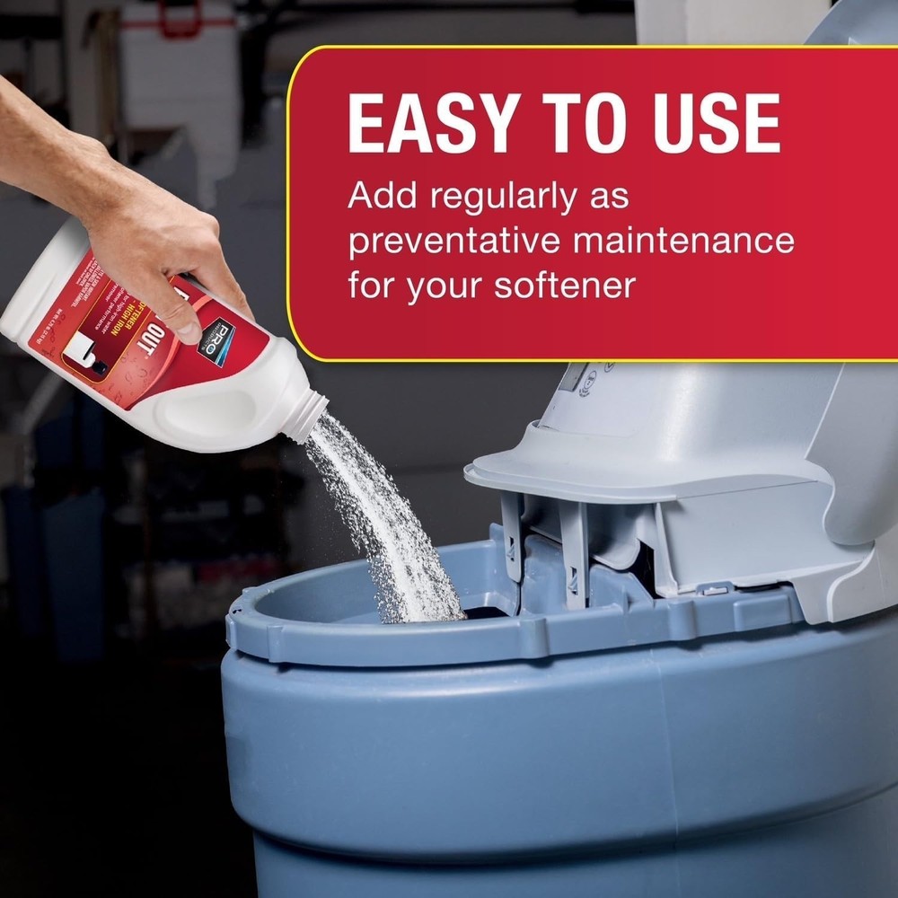 Water Softener Cleaner & Iron Remover, 76 oz (4 Pack)
