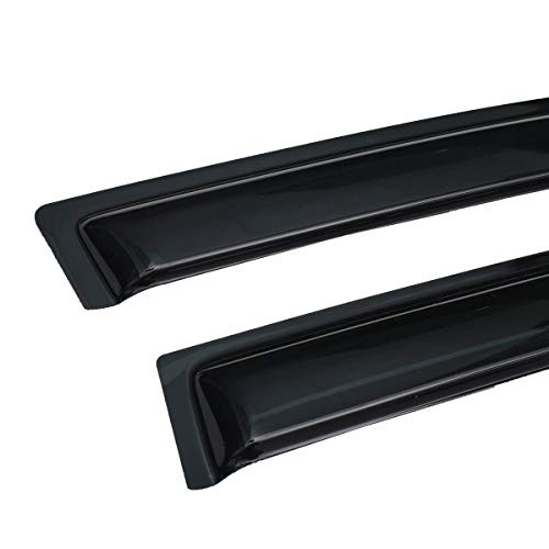 Lightronic Extra Durable Outside-Mount Auto Vent Window Visors, Fits 2018-2025