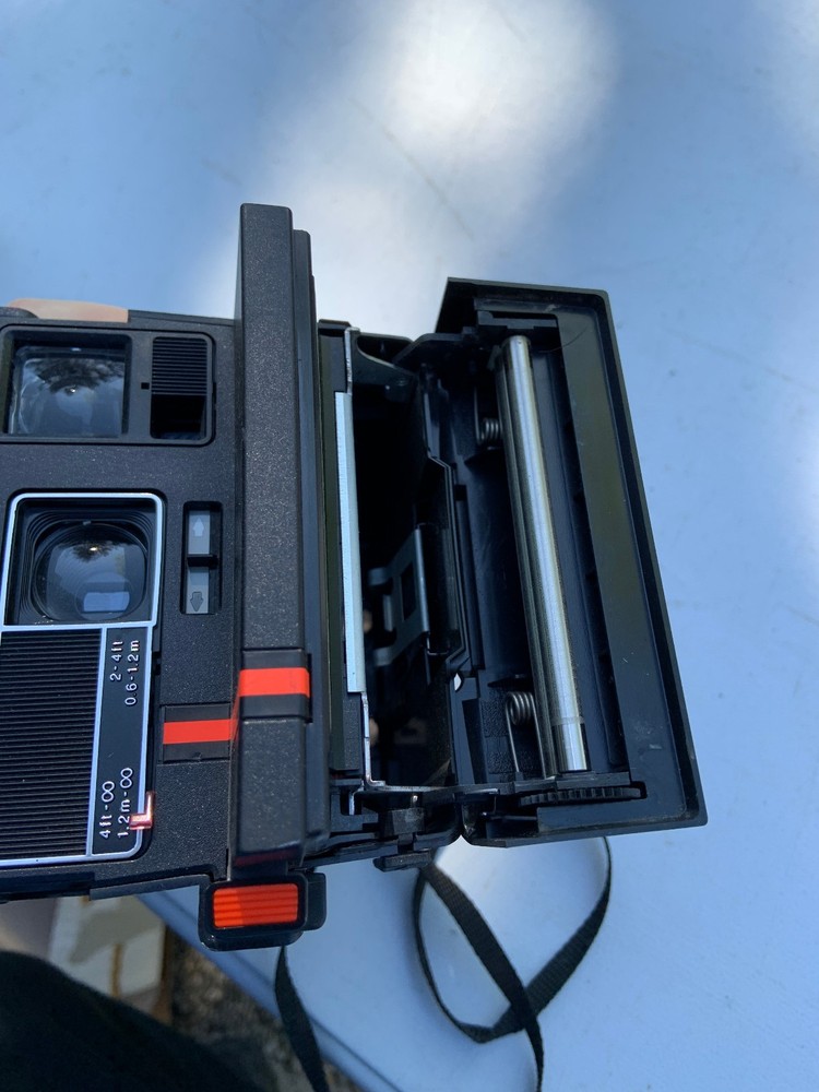 Vintage Polaroid One Step Flash Red Strip