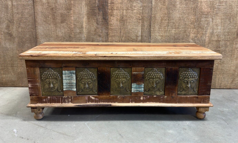 Vintage Wood Trunk.