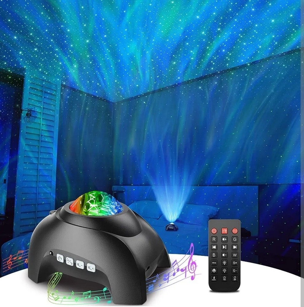 Iob Rossetta Bluetooth Galaxy Projector Speaker W Remote