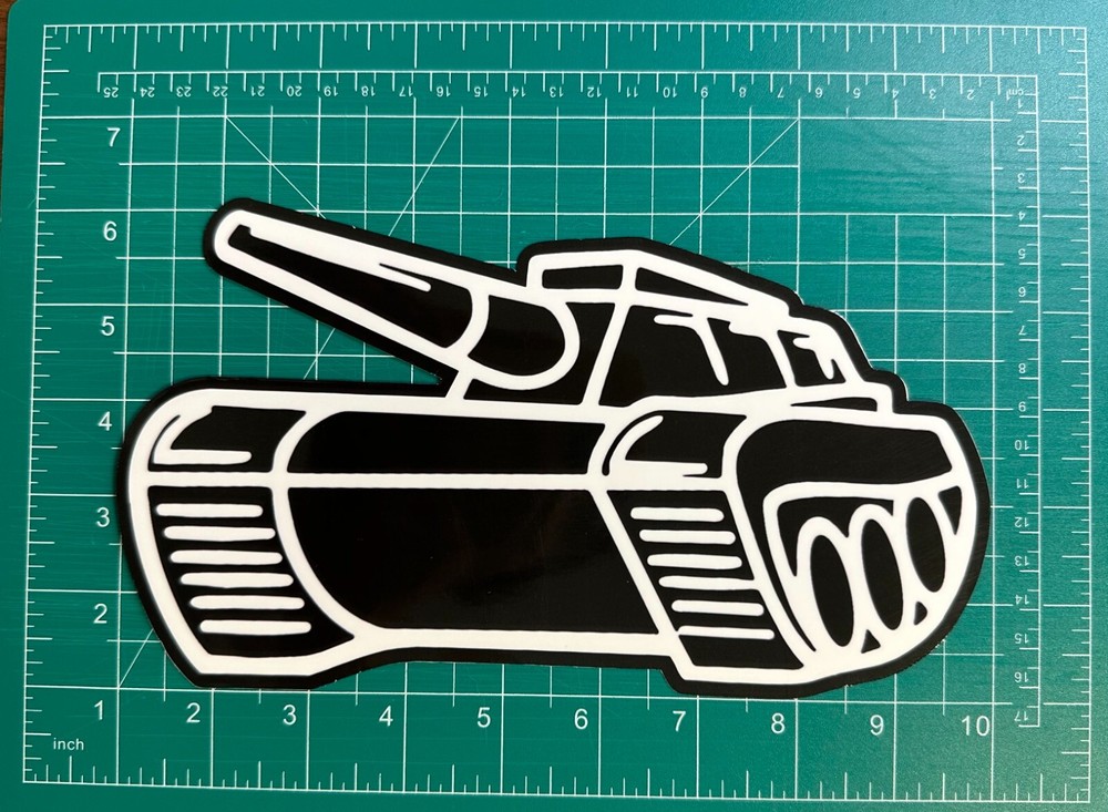 Superior Defense Mega Tank Sticker, SupDef, one7six, Forward Observations Group