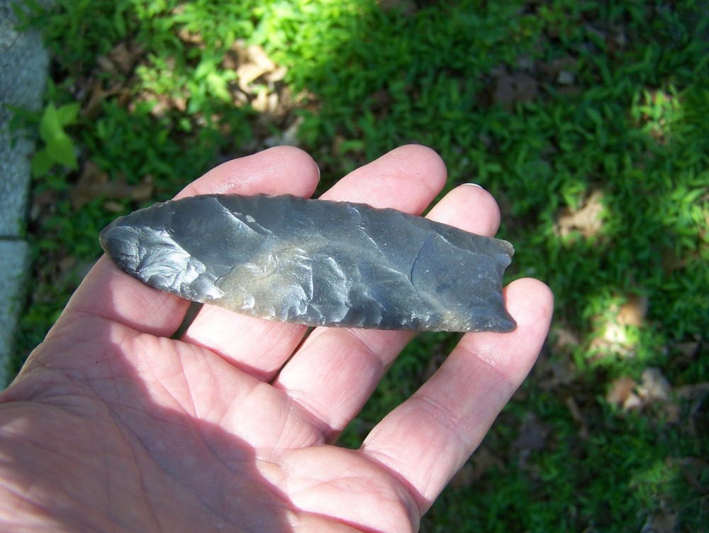 Nice fluted Clovis reproduction arrowhead!
