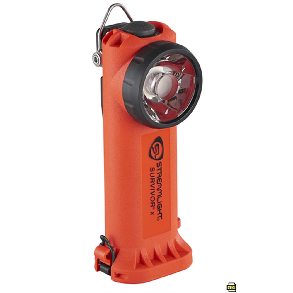 Streamlight Survivor X USB Firefighter's Right Angle Light - Orange