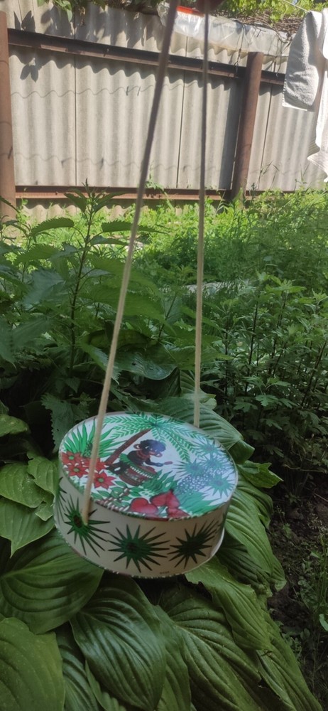 Soviet drum Musical instrument Soviet tin toy drum