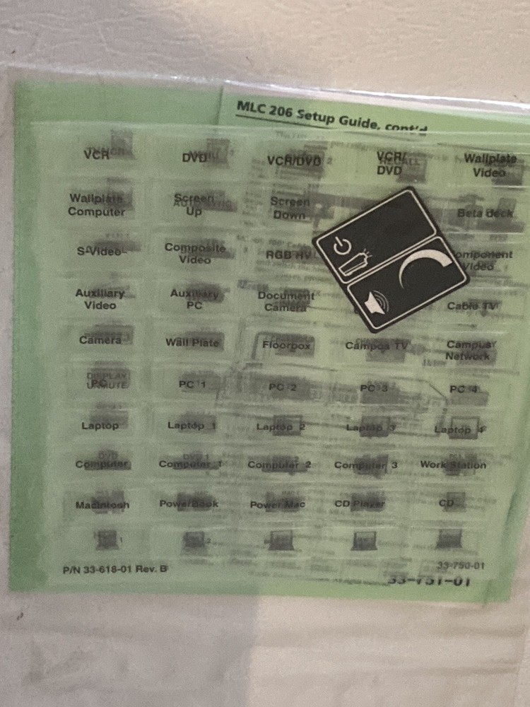 Extron MLC 206 Black Media Link Controller 60-385-02 NOS with Software