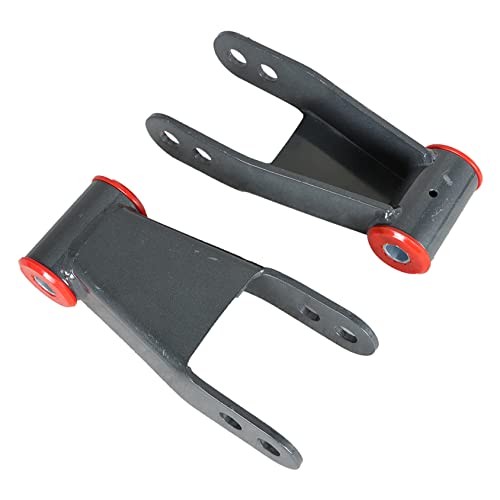 2 Inch Adjustable Rear Leveling Lowering Shackles Drop Kit Replacement for