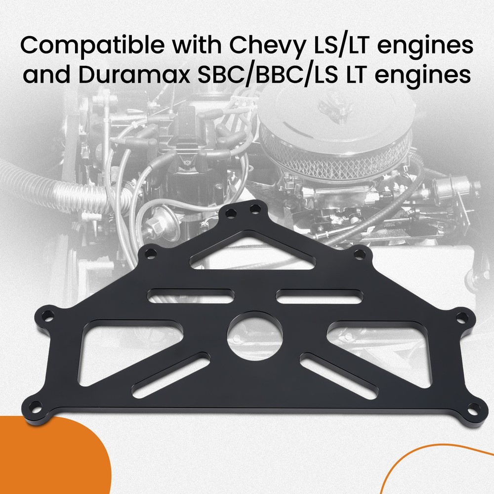 Universal Chevy Engine Adapter Plate For Small Block, Big Block, LS, LT & LSA