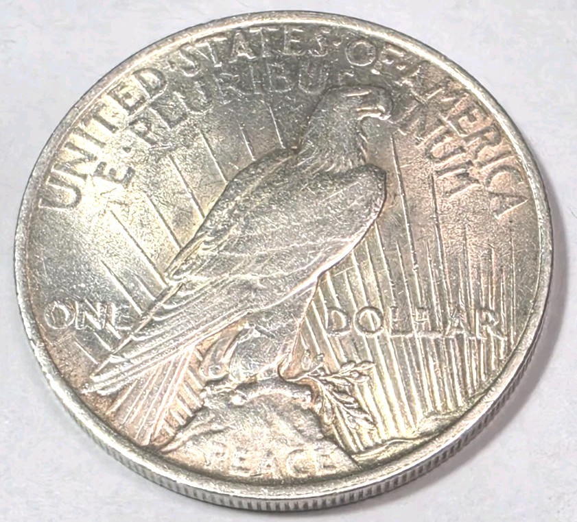 1922 peace dollar VF condition #119