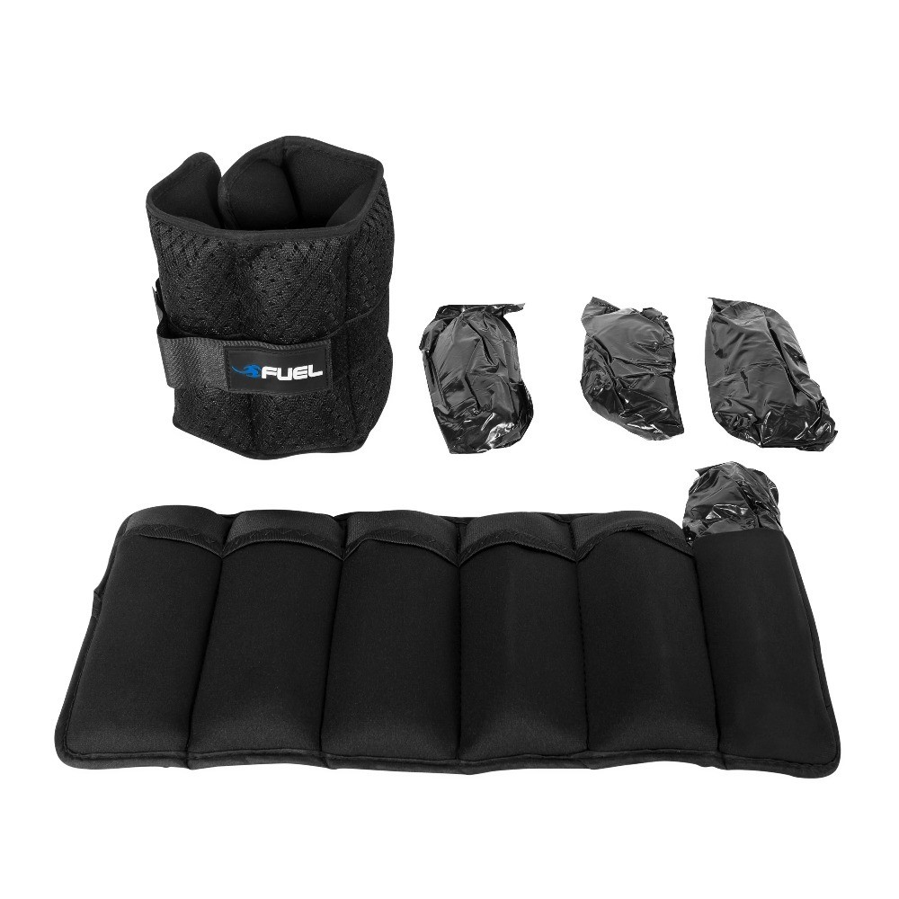 Adjustable Wrist Ankle Weights Pair 5 lbs Each 10 lbs Total Set