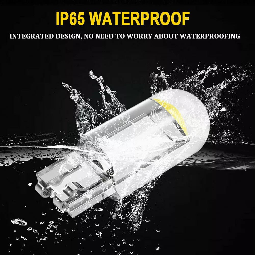 20X Light Bulbs White T10 194 168 W5W 2825 LED Interior Map Dome License Plate