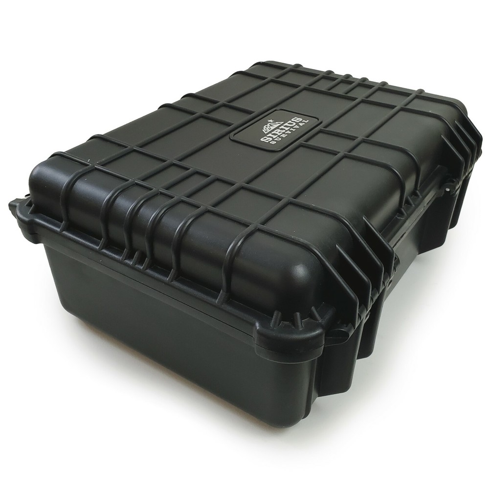Sirius Gear & Equipment Hard Case with Foam - Waterproof, Shock & Dust Proof