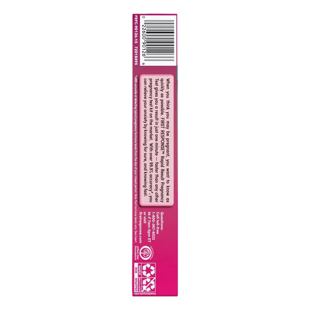 FIRST RESPONSE Rapid Result Pregnancy Test - 2 Tests