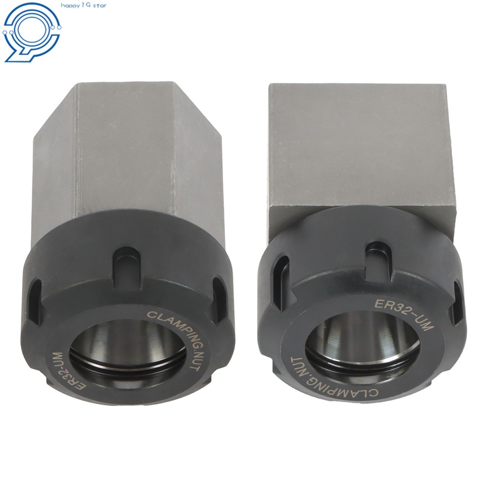 1 pcs ER-32 Collet Block Spring Hex & Square Chuck Holder Set For CNC Machine