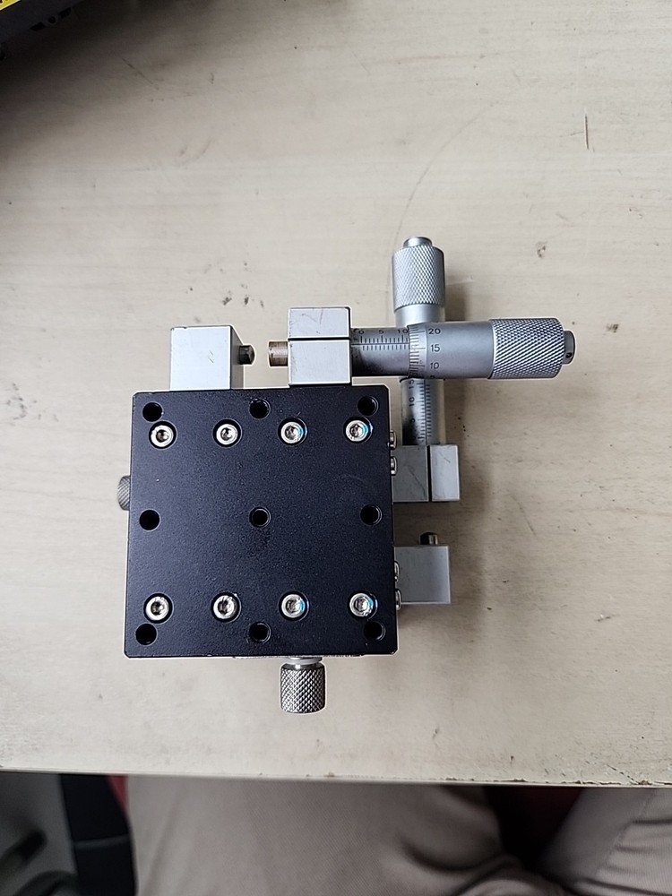 XY Linear Stage Manual Precision Linear Stage 60x60mm Sliding Table 2-Axis 47mm