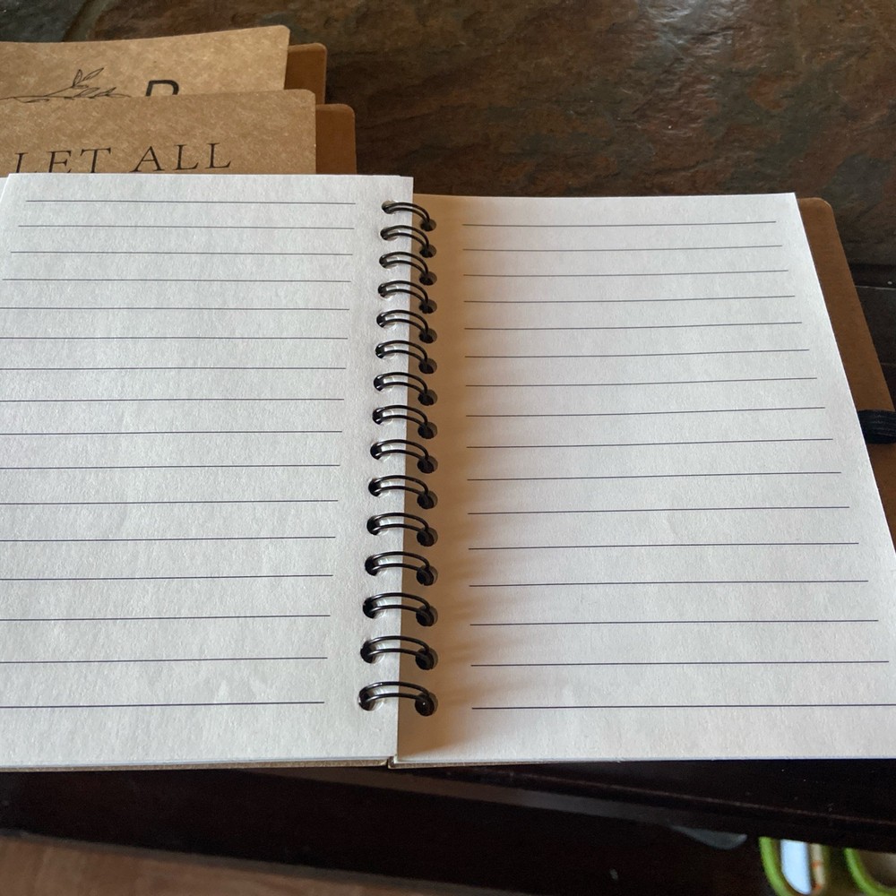 4 Lightweight Inspirational Paper Notebook And Pens
