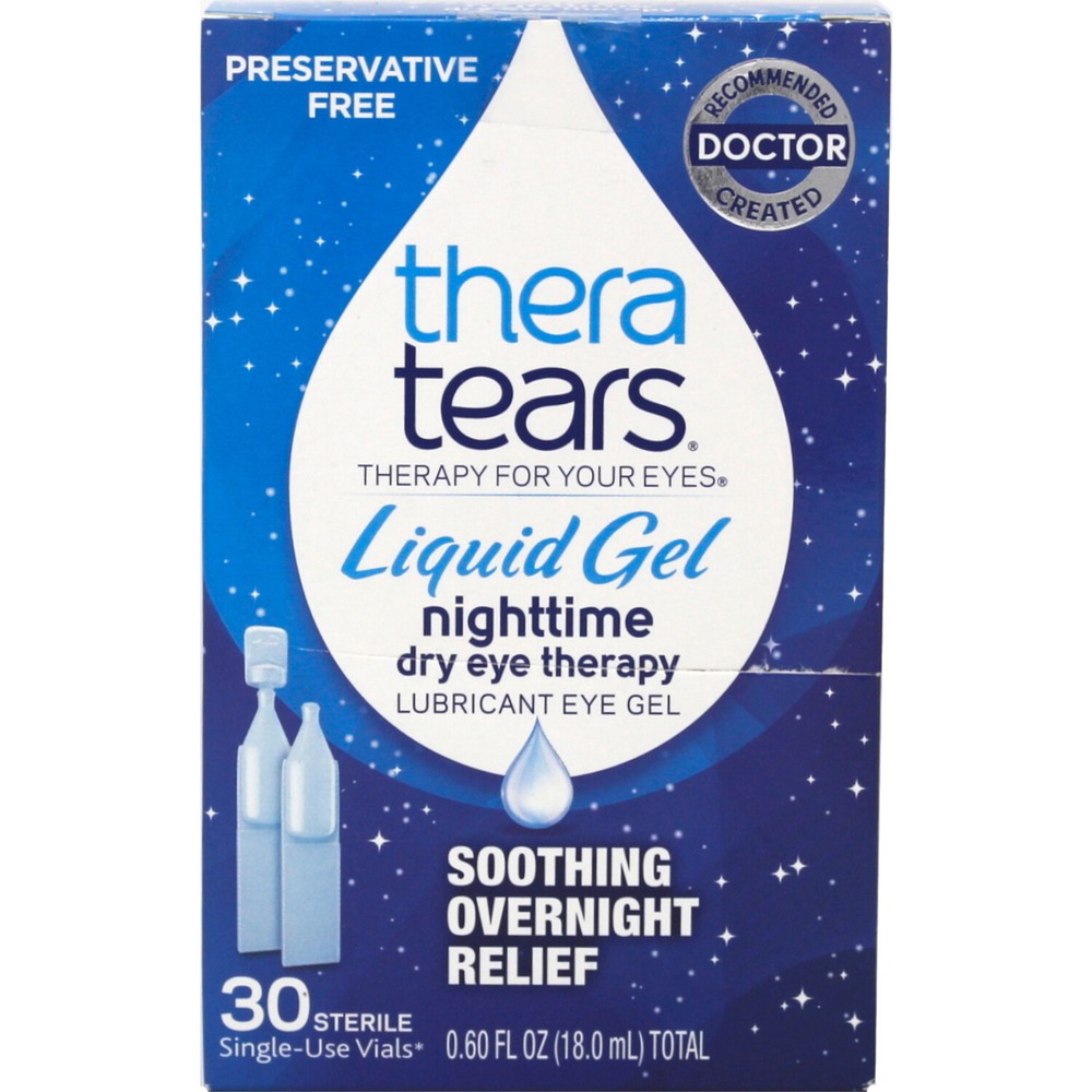 4 Pack Theratears Liquid Gel Single Use Containers 30 Each