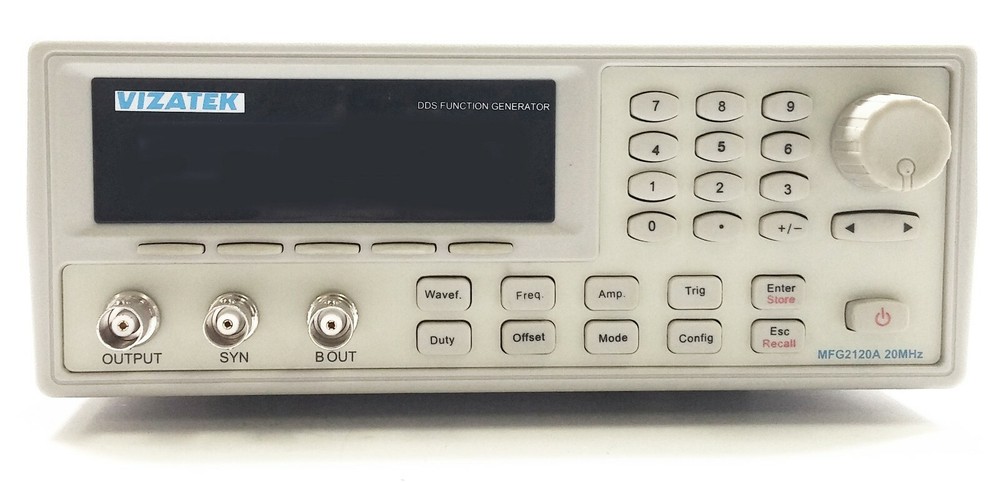 Vizatek 20MHZ Programmable Sweep Function Generator DDS with Arbitrary Waveform