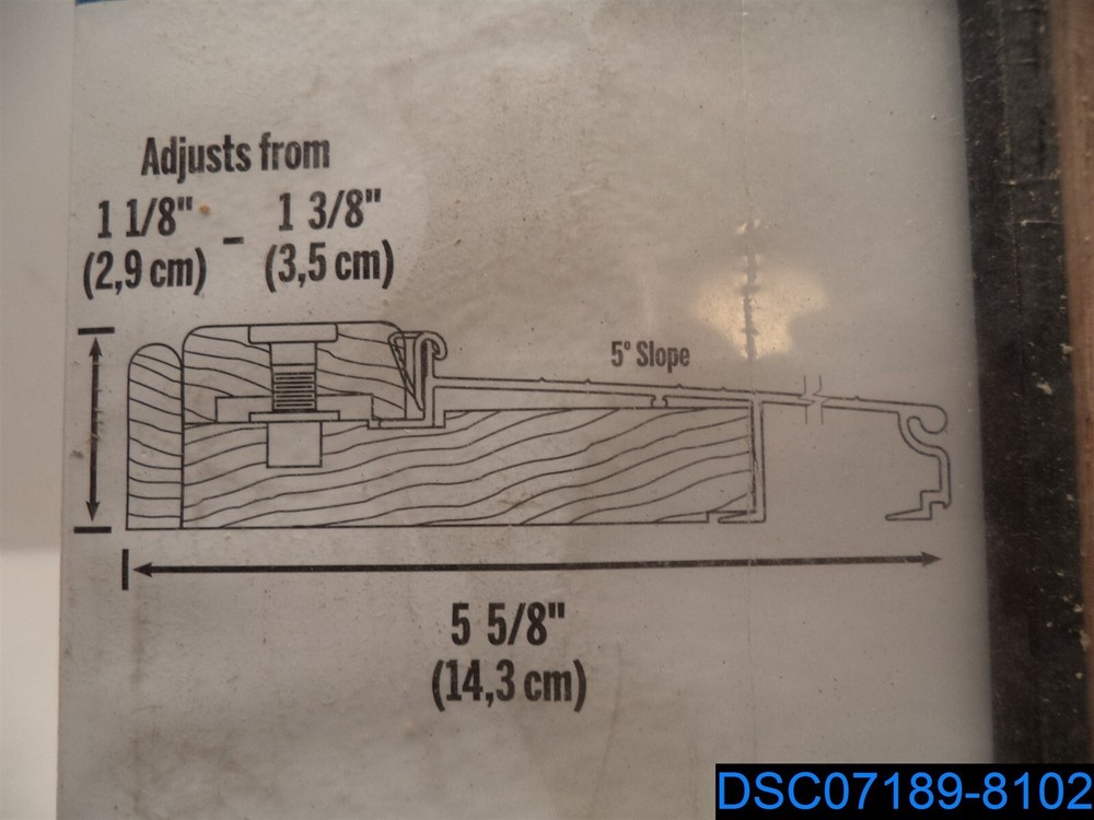 M-D Building Products 78600 36" TH394 Adjustable Threshold