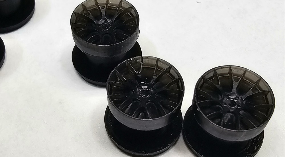Schaper Stomper Custom Resin Printed Dodge Challenger and wheels