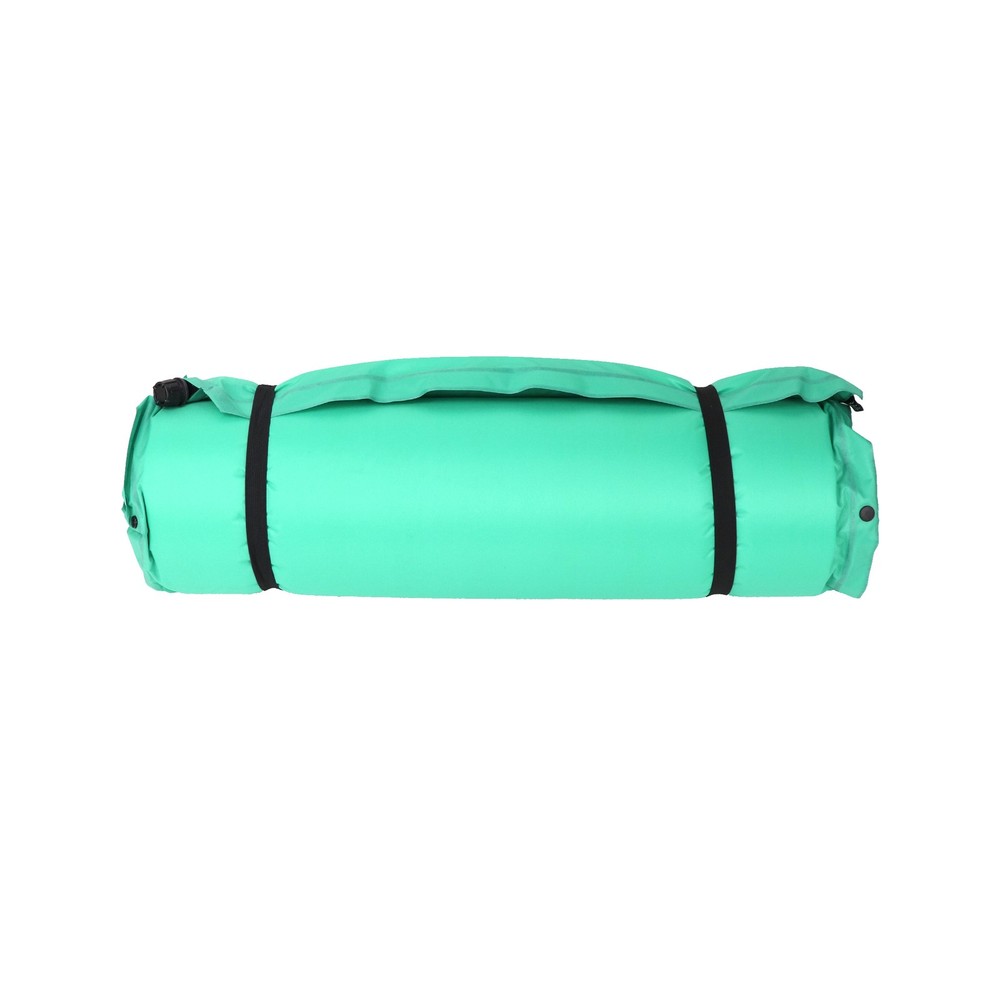 Osage River Self Inflating Sleeping Pad, Memory Foam with Integrated Pillow Mint