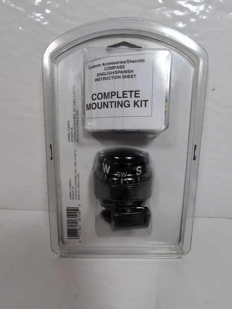 Sherrill Auto Compass 18103 automobile navigation directional w/ mount Auto De!!