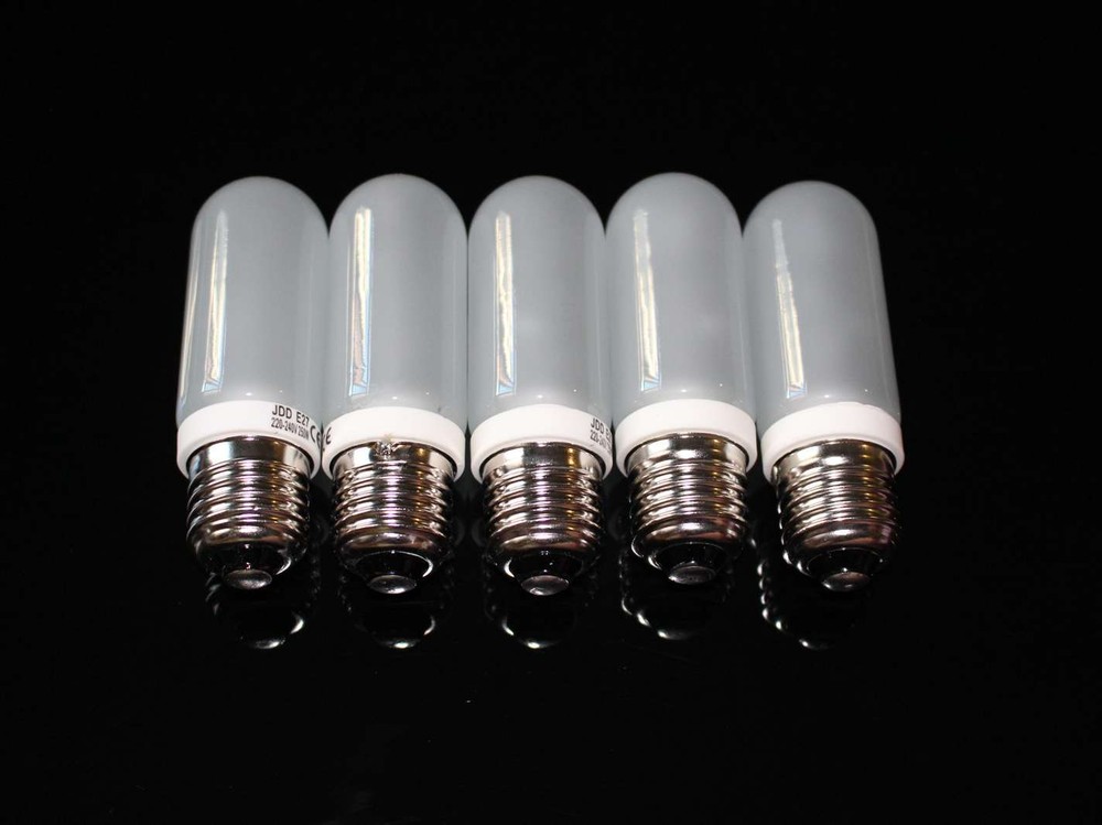 5pcs Halogen JDD Photo Studio Strobe Flash Modeling Light Bulb E26 E27 250W 110V