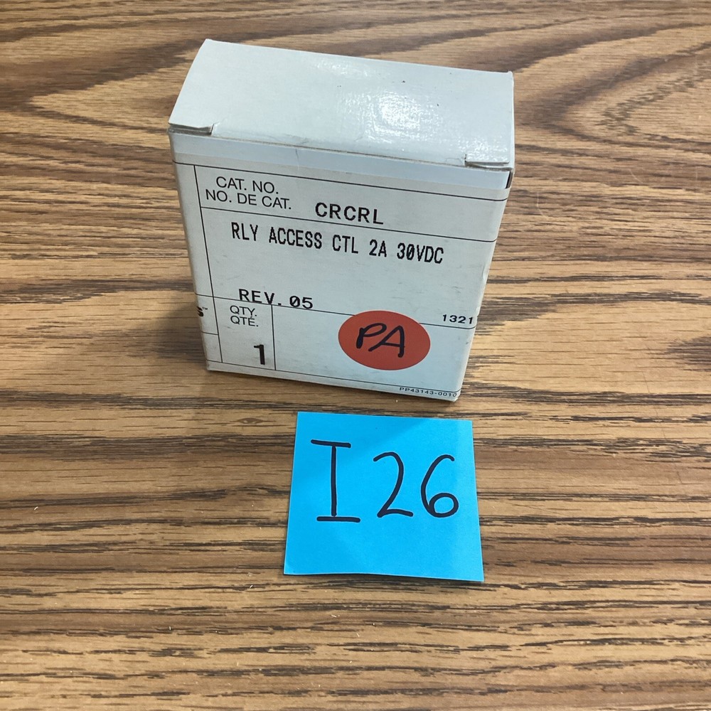 Edwards EST CRCRL Relay Access Control Wiring For Fire Security 🟠