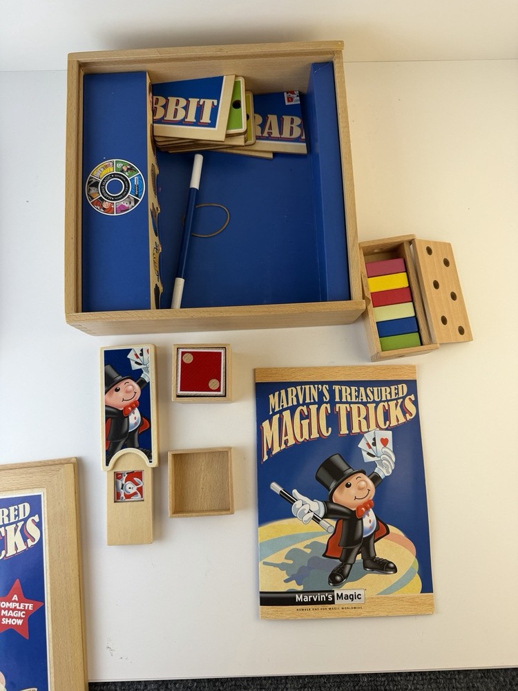 Marvin's Magic - Wooden Magic Set | Magic Tricks For Kids | Magic Kit