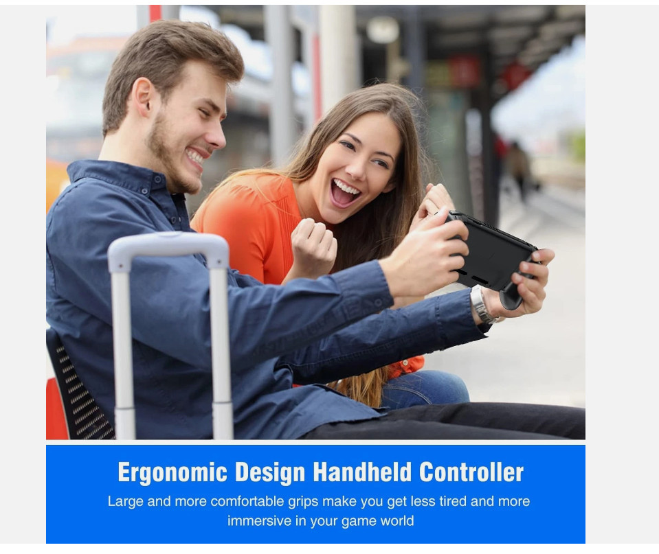 Dual vibration handheld controller for Nintendo Switch Joy Con game controller