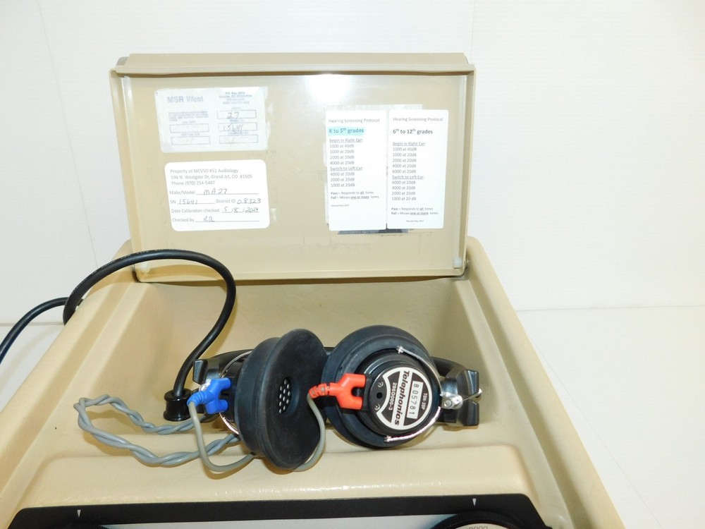 MAICO MODEL MA 27 AUDIOMETER (SBS9)