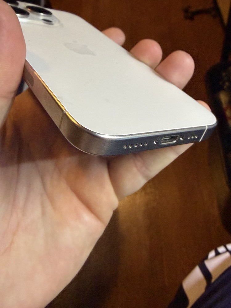 iPhone 15 Pro SILVER Frame Housing Replacement With OEM- GRADE A- 🔥