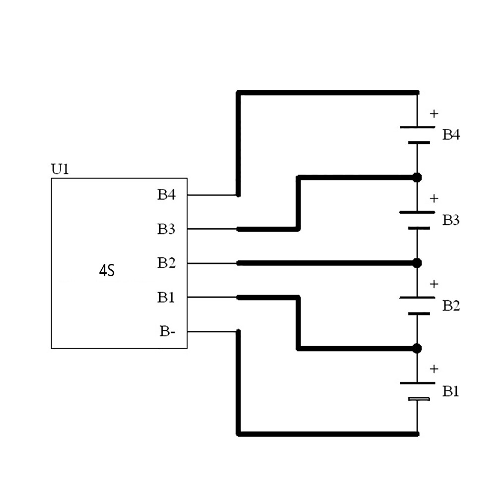 New Capacitive Active Balancer 4S Active Balancing Equaliser Board Li-ion