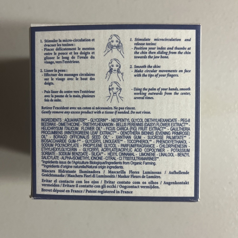 L’Occitane Brightening Moisture Mask NIB