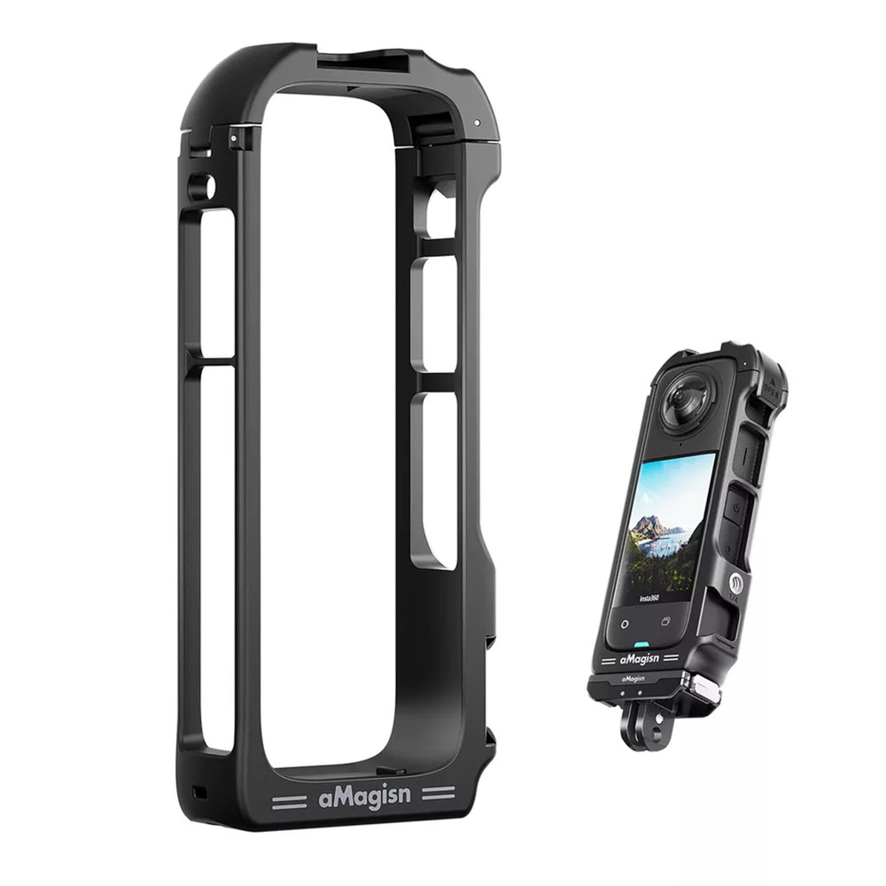 Quick Release Plastic Frame Cage for Insta360 X4 Protective