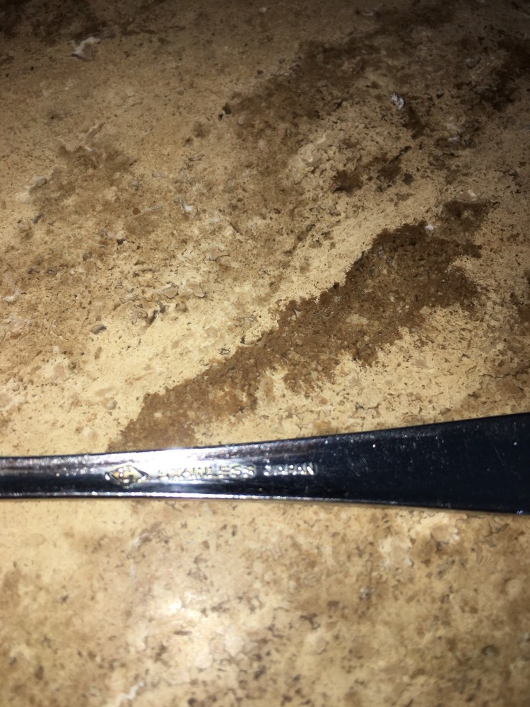 18 STAINLESS JAPAN G Flatware Floral Pattern