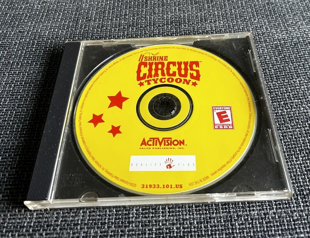 Shrine Circus Tycoon PC Game 2004