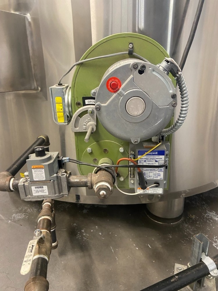 Stout Tanks and Kettles 10bbl Direct Fire Boil Kettle