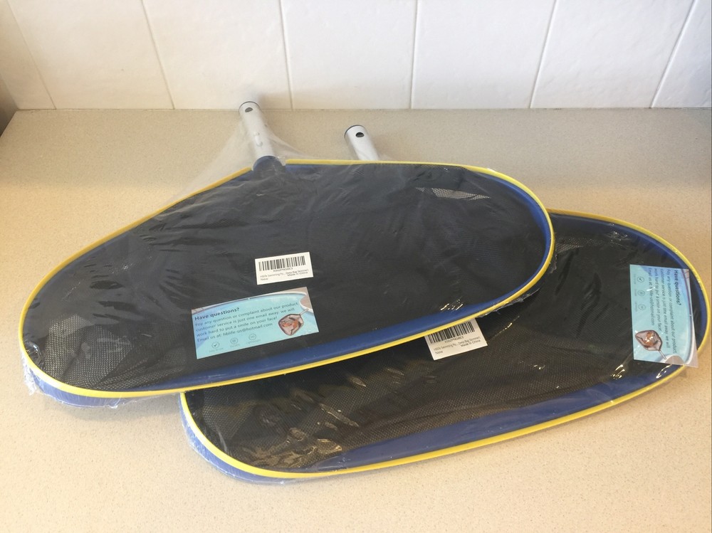 2 Swimming Pool Leaf Skimmer Nets 18 Inch