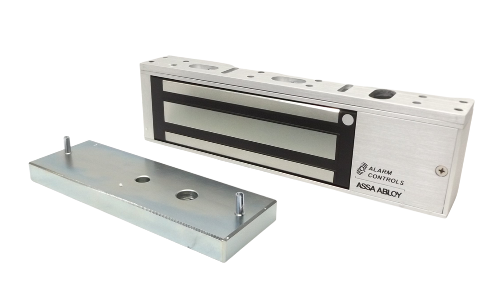ALARM CONTROLS 1200LB SINGLE MAG LOCK W/ BOND SENSOR, DOOR STATUS SENSOR & LED