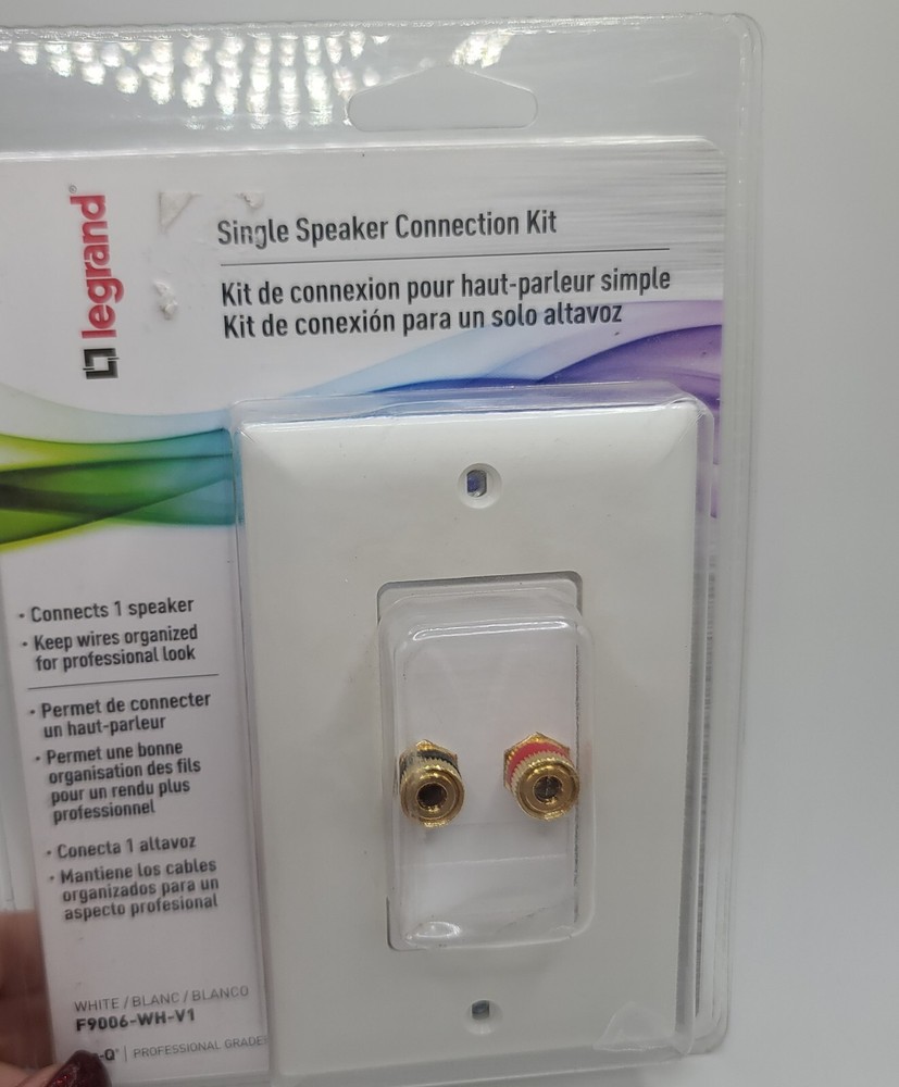 Legrand Single Speaker Connection Kit