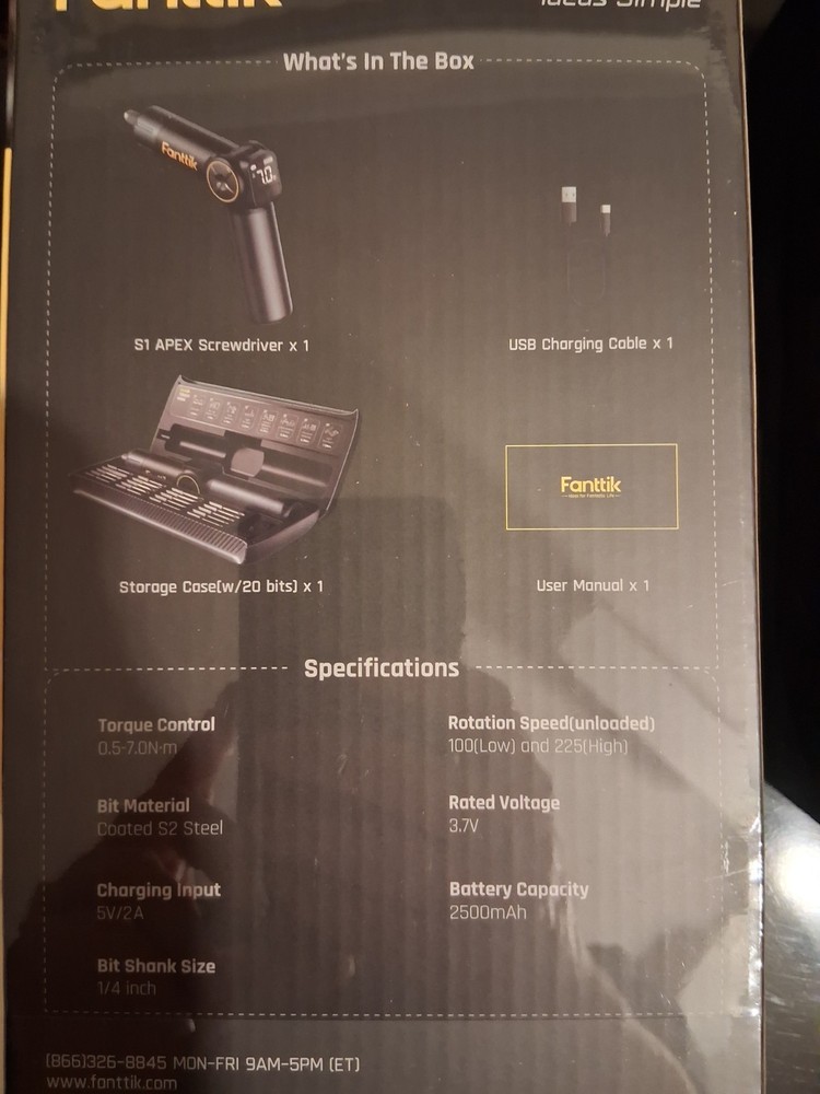 Fanttick Smart Cordless Screwdriver