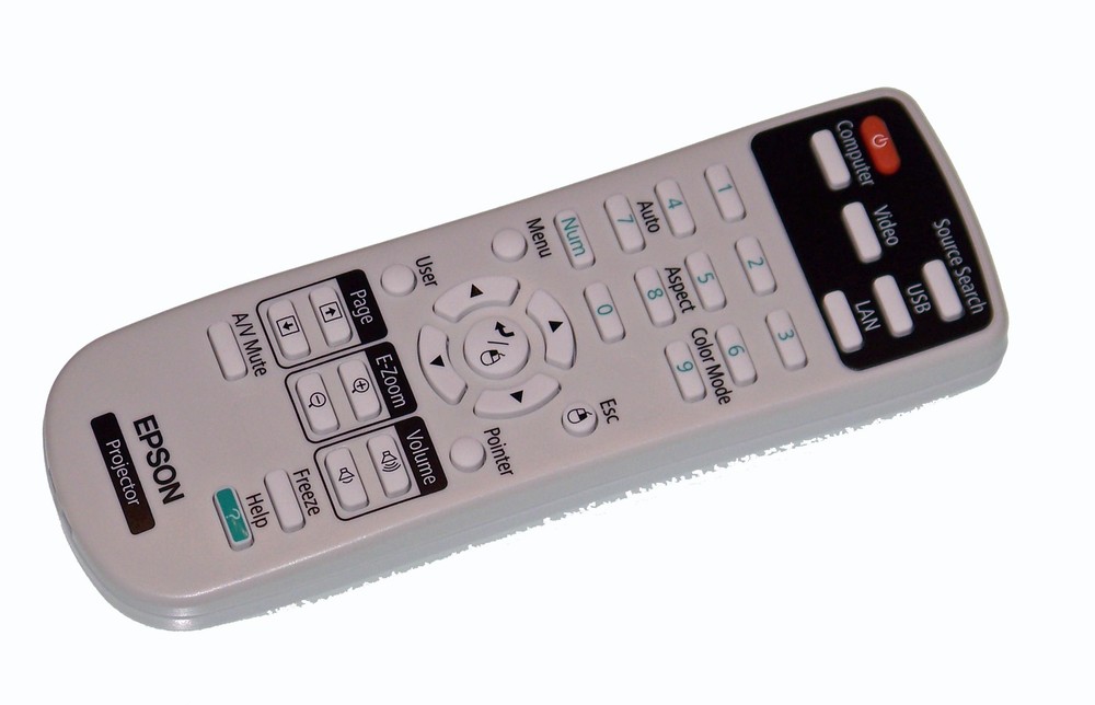 Epson Projector Remote Control Originally Shipped With H534A