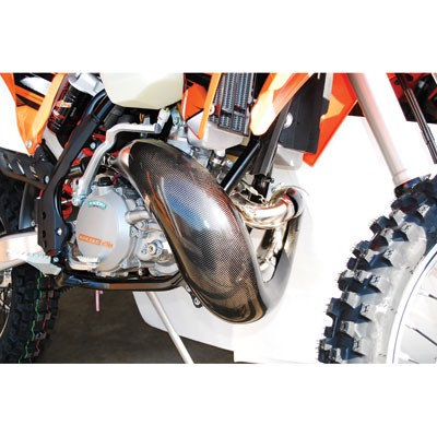 Enduro Engineering Carbon Fiber Pipe Guard Lexx