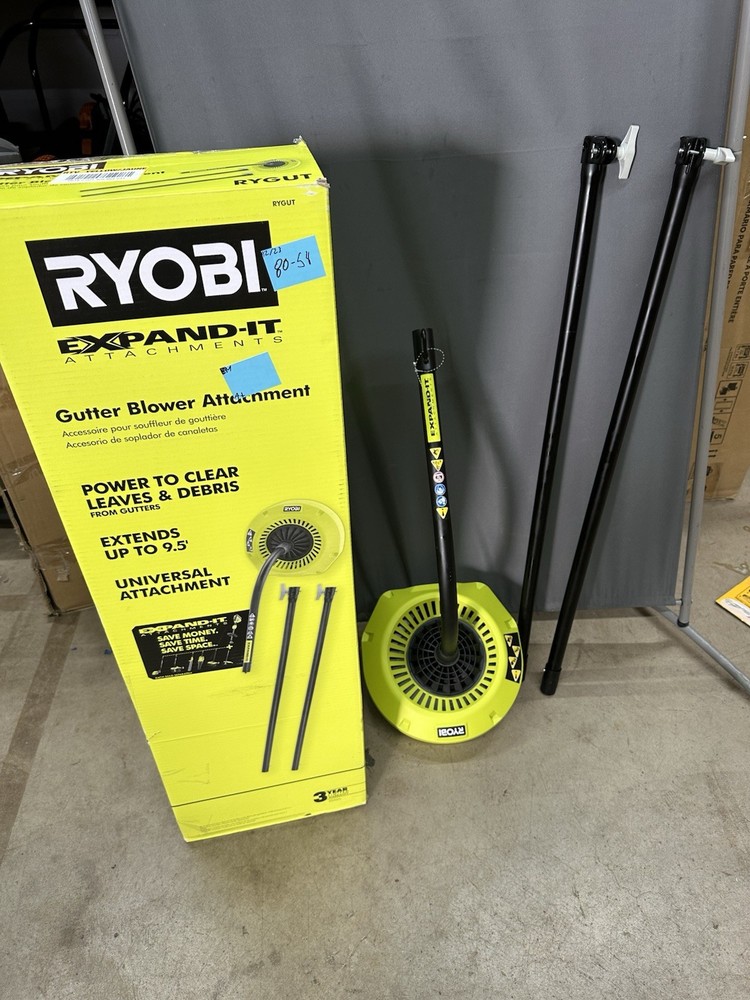 RYOBI Expand-It Gutter Blower Attachment (RYGUT) Open Box