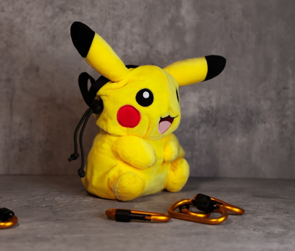 Pikachu Chalk Bag – Electrify Your Climb!