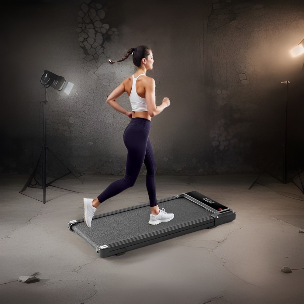 ✅NEW! Portable Compact Electric Walking Treadmill with Remote Control